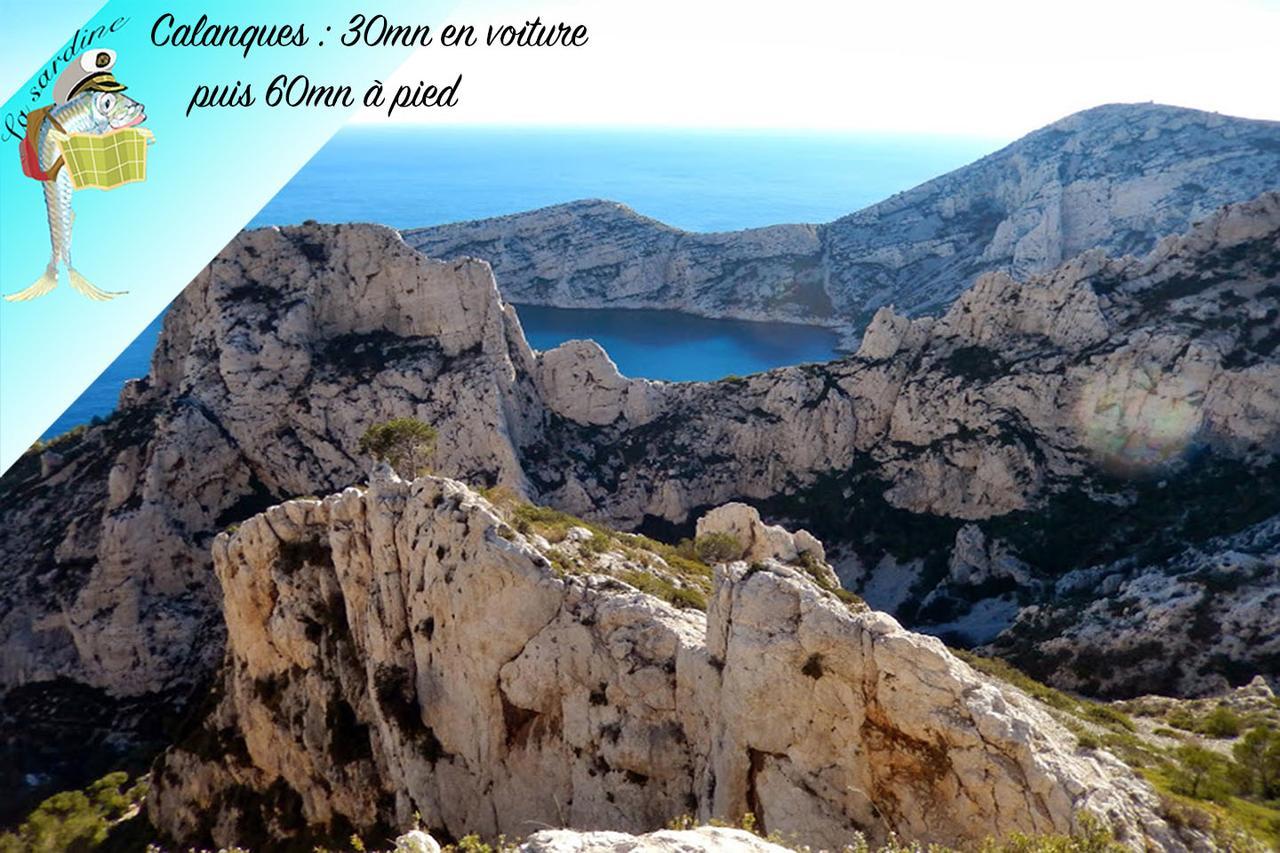 La Butte Des Carmes - 3Mn Du Panier Appartement Marseilles Buitenkant foto